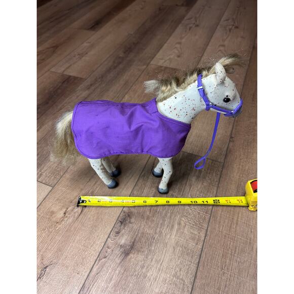 My Life Our Generation Battat 12" White Horse Toy Doll - Picture 4 of 5